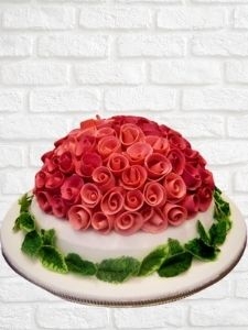 DOME ROSE CAKE