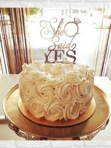 BRIDAL SHOWER/ ENGAGEMENT CAKE
